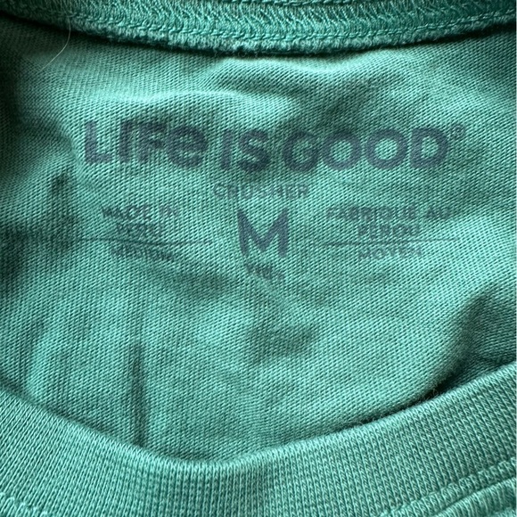 Life is Good kids medium chillin with my gnomes holiday Christmas long sleeve t - Picture 3 of 4